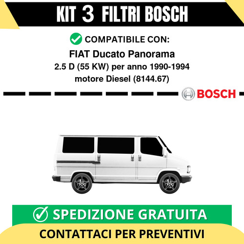 Kit bosch filtri - kit,