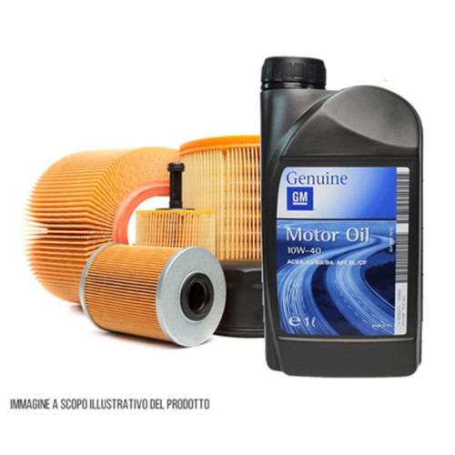 Kit tagliando olio 10w40 - 6, lt