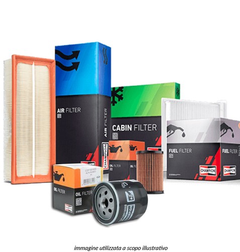 Kit tagliando filtri champion - filtri,