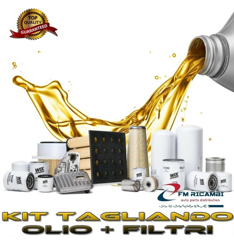 Kit tagliando olio castrol - olio,