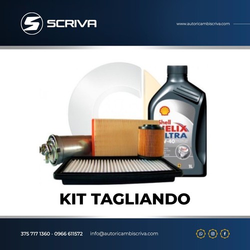 Kit tagliando olio 5w40 - 6,